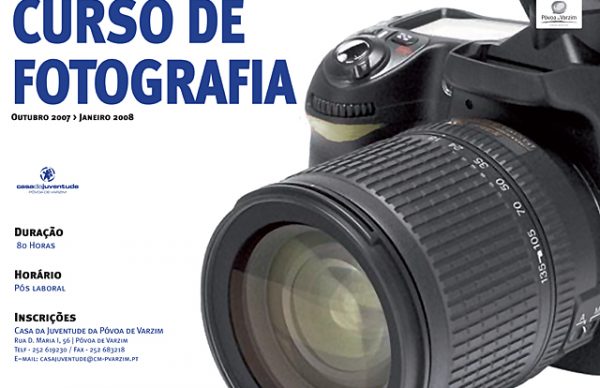 Inscrições abertas para o Curso de Fotografia da Casa da Juventude