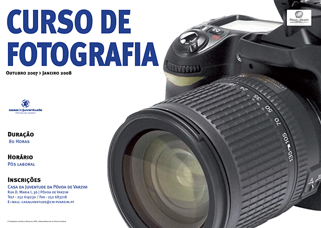 Inscrições abertas para o Curso de Fotografia da Casa da Juventude