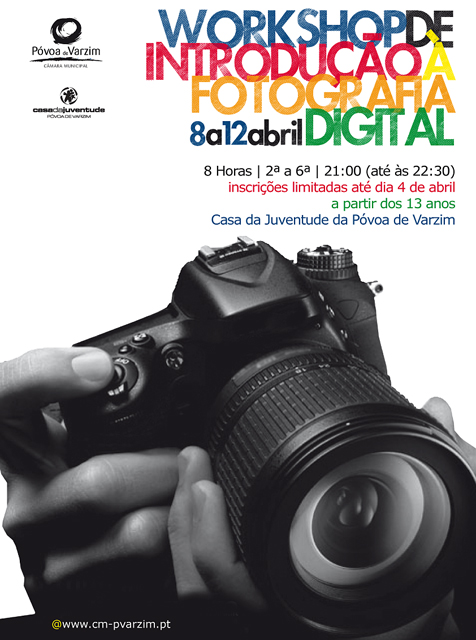 Workshop de Fotografia Digital na Casa da Juventude