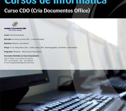 Casa da Juventude promove curso de informática