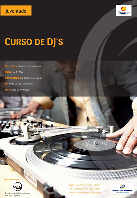 Casa da Juventude organiza curso de Dj