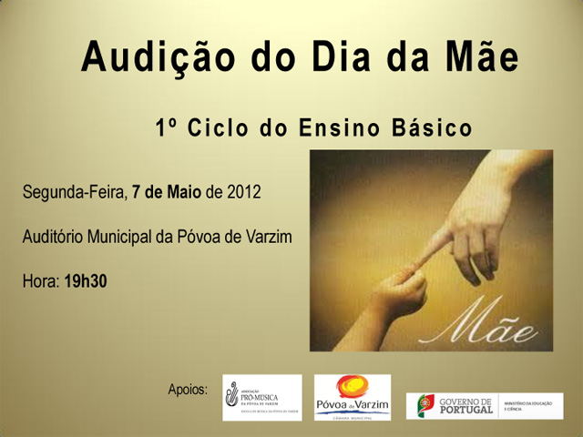 Alunos do 1º ciclo celebram Dia da Mãe