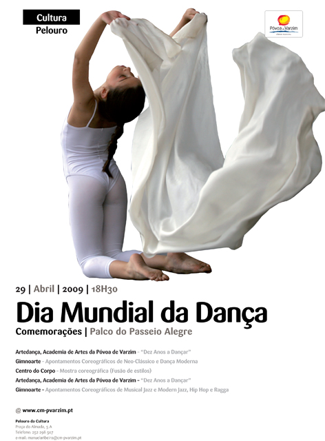 Palco do Passeio Alegre recebe espectáculo no Dia Mundial da Dança