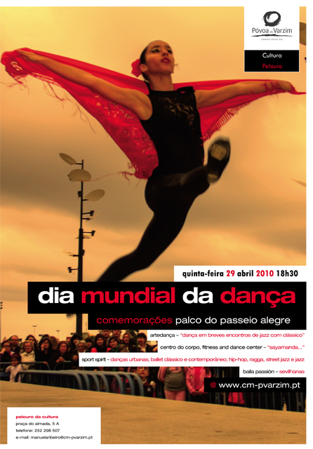 Dia Mundial da Dança – alteração na programação