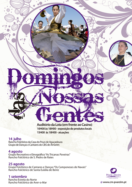 "Domingos das Nossas Gentes" anima cidade