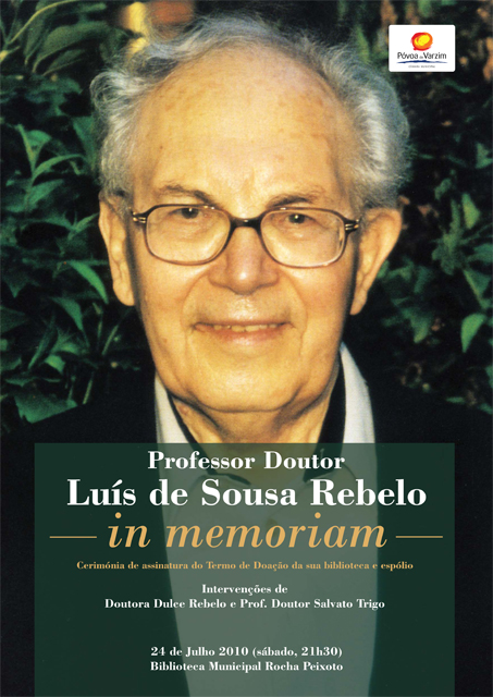 Biblioteca recebe espólio de Luís de Sousa Rebelo