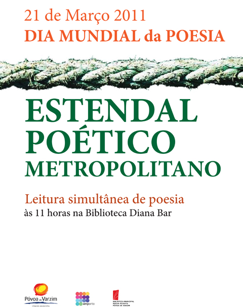 Município celebra Dia Mundial da Poesia com Estendal Poético Metropolitano