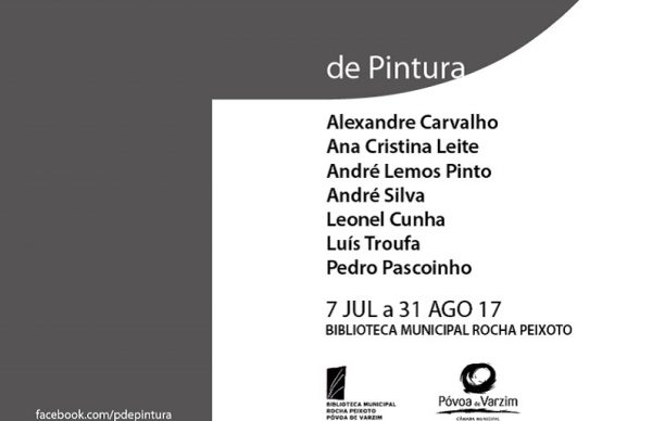 Exposição coletiva de pintura na Biblioteca Municipal