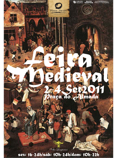 Feira Medieval na Praça do Almada – 2 a 4 de Setembro