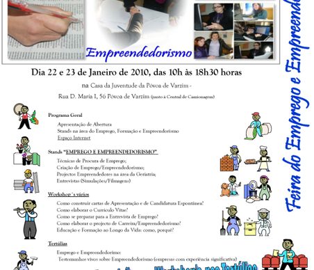 Feira do Emprego e Empreendedorismo na Casa da Juventude