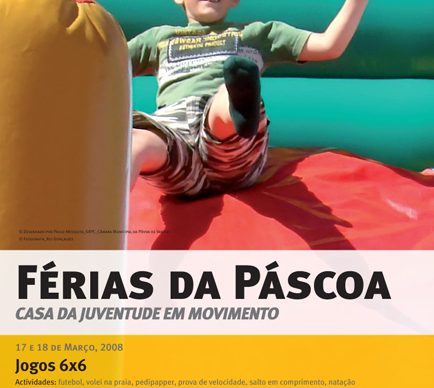 Cancelada a actividade de amanhã do programa Férias das Páscoa, da Casa da Juventude