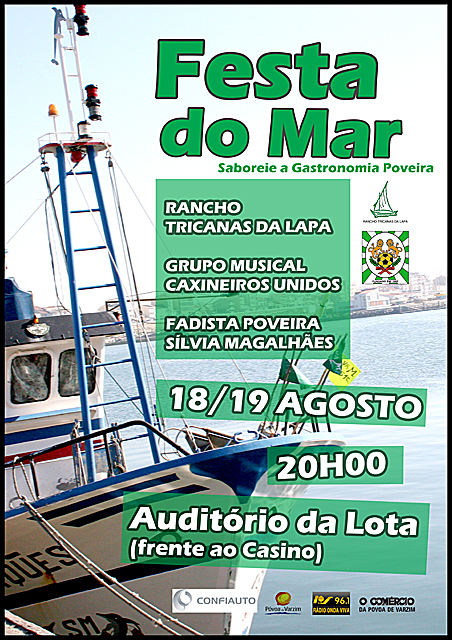 Festa do Mar vai animar a Póvoa de Varzim já este fim-de-semana