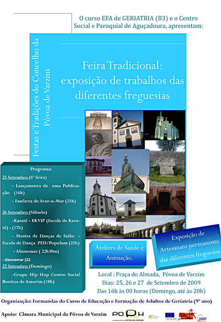 Curso de Geriatria promove Feira Tradicional