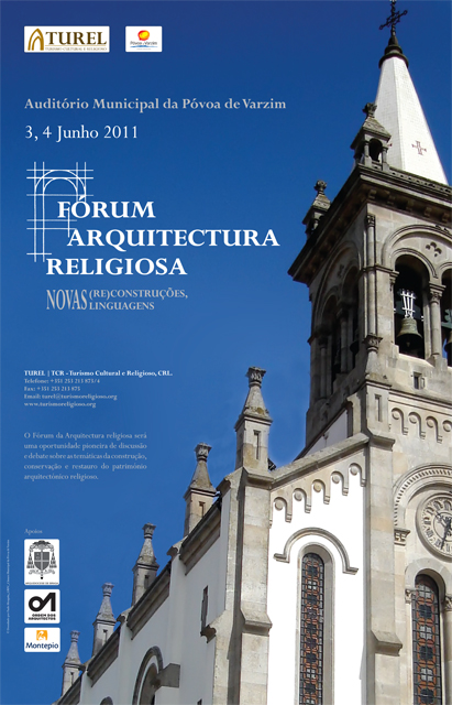 Cartaz Forum Arquitectura Religiosa 2011