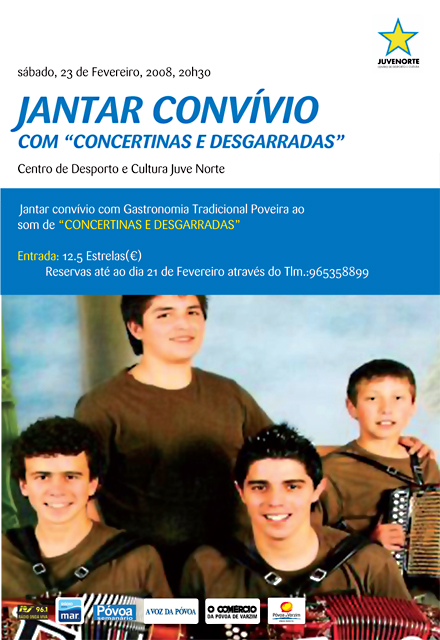 Jantar convívio promovido pela JuveNorte