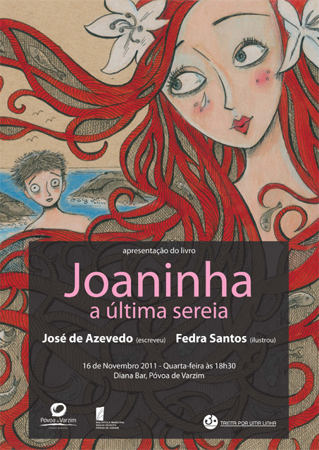 José de Azevedo apresenta o livro Joaninha, a última sereia