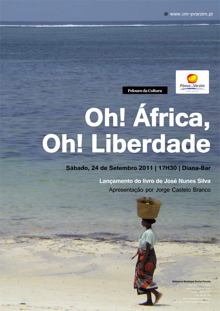 Oh! África, Oh! Liberdade – apresentação do livro no Diana Bar
