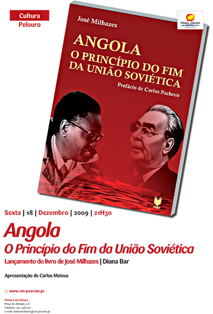 A União Soviética e Angola em livro apresentado dia 18, no Diana Bar