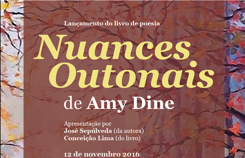 Lançamento do livro de poesia “Nuances Outonais” no Diana-Bar