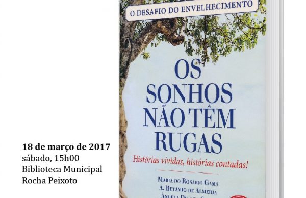 Desafio do envelhecimento em livro na Biblioteca Municipal