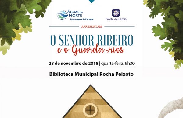 O senhor Ribeiro e o guarda-rios: apresentação na Biblioteca