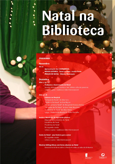 Natal na Biblioteca – Dezembro com novas actividades