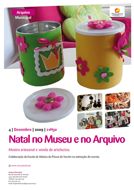 O Natal comemora-se no Museu e no Arquivo já a partir da próxima sexta-feira