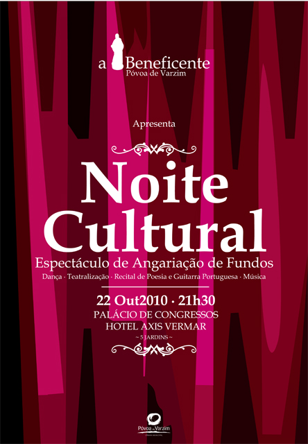 A Beneficente promove Noite Cultural para angariação de fundos