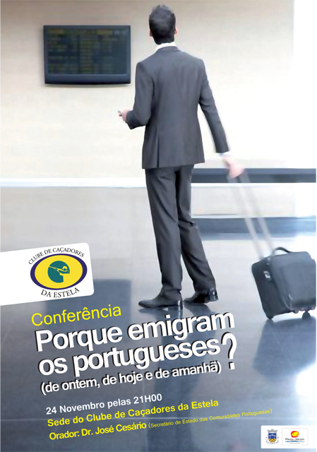 "Porque emigram os portugueses?", por José Cesário
