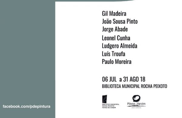 Exposição “P de Pintura” na Biblioteca Municipal