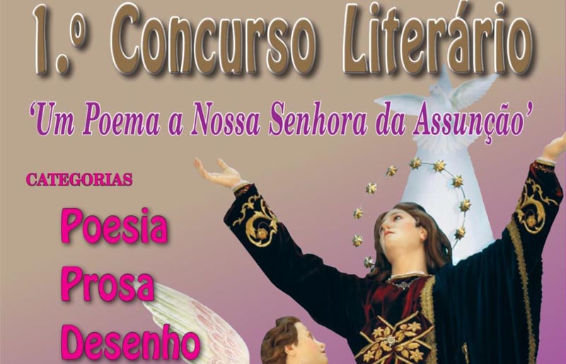 Concurso literário com inspiração na Senhora d'Assunção