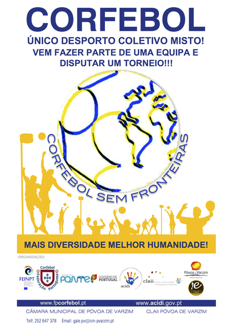 Corfebol: mais diversidade, melhor humanidade!