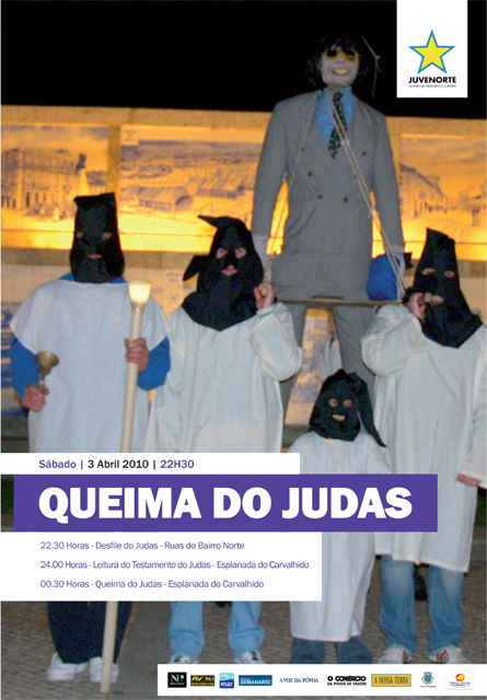 Juvenorte recria Queima do Judas
