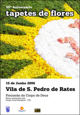 25 Anos de Tapetes em Flores Naturais em Rates