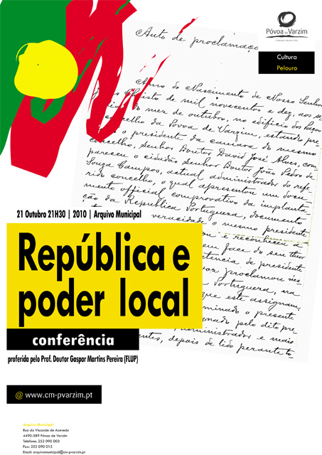 A “República e o poder local” em discussão no Arquivo Municipal