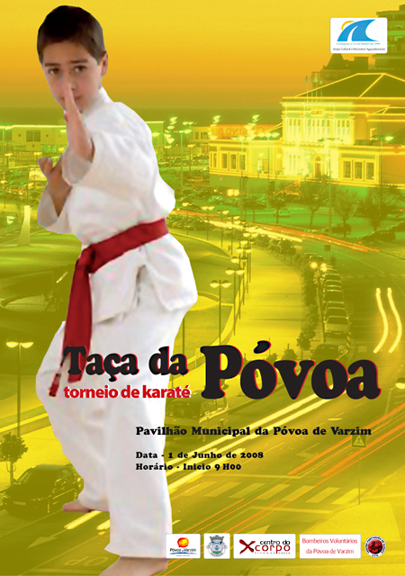 Taça da Póvoa: torneio de karaté no Pavilhão Municipal