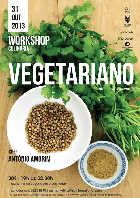 Workshop Culinária Vegetariano