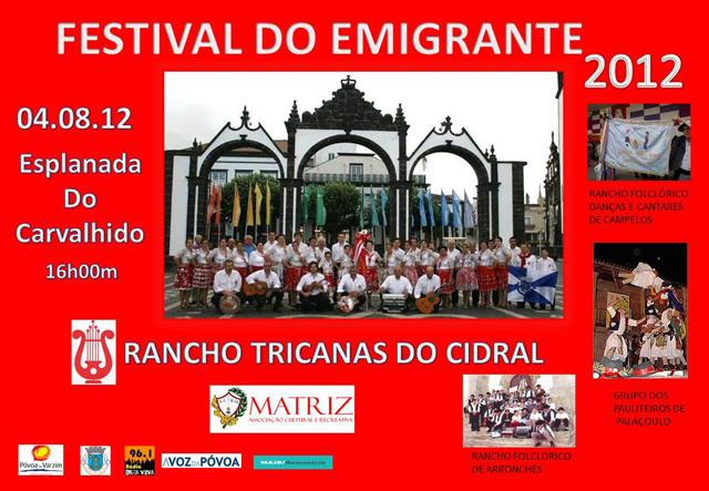 Festival do Emigrante animará tarde na Póvoa de Varzim