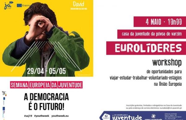 Casa da Juventude promove workshop "Eurolíderes"