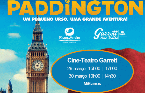 Cinema infantil no Garrett