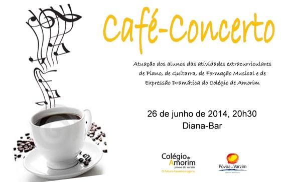 Colégio de Amorim dinamiza Café-Concerto