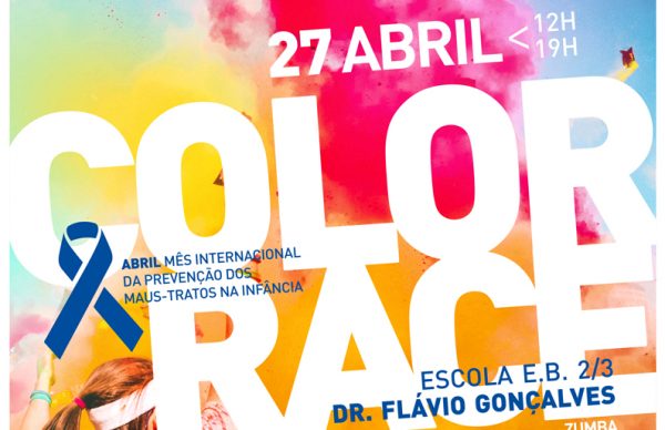 Color Race para assinalar Prevenção dos Maus Tratos na Infância