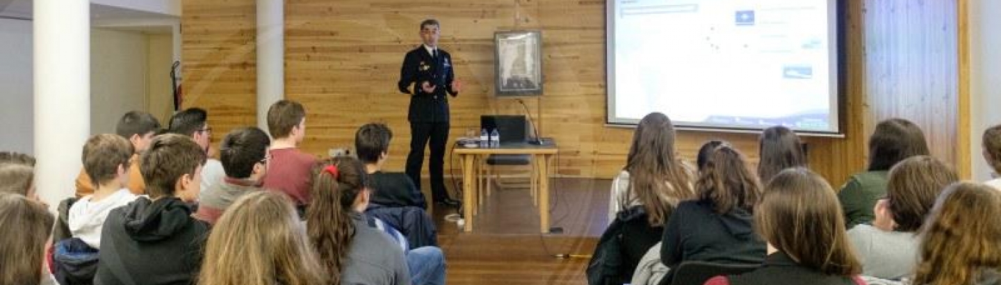 Comandante José Manuel Marques Coelho falou sobre a sua profissão e a Marinha