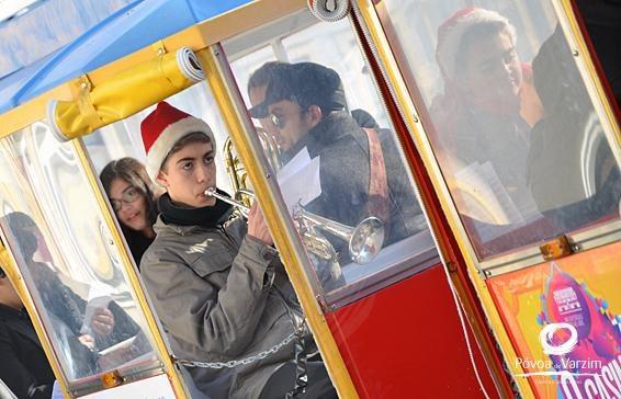 Comboio Musical no Natal da Póvoa de Varzim
