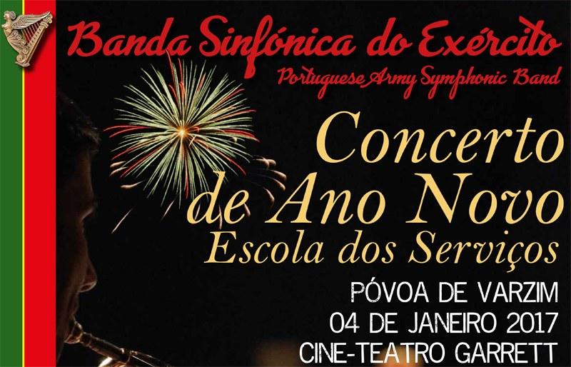 Concerto de Ano Novo pela Banda Sinfónica do Exército