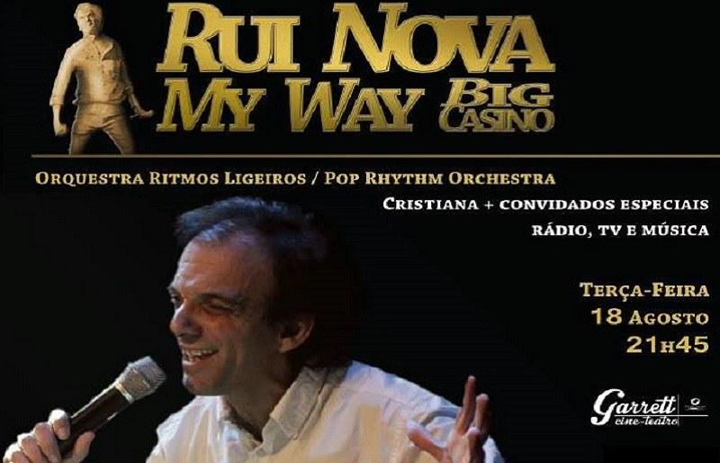 Concerto My Way: Rui Nova e vários convidados acompanhados pela Orquestra Ritmos Ligeiros