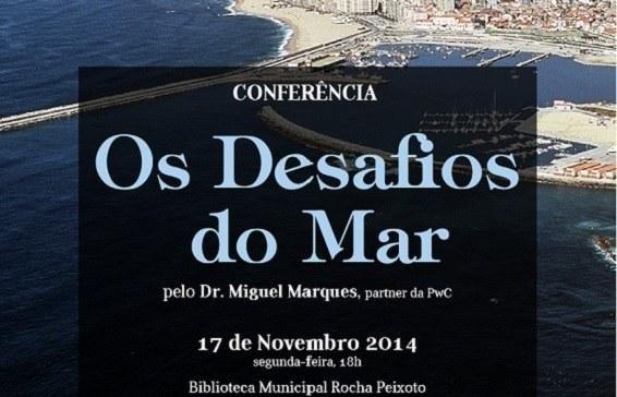 Conferência “Os Desafios do Mar” na Biblioteca Municipal
