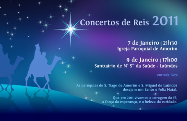 Dia de Reis comemorado em Amorim e Laundos com concertos