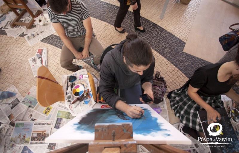 Depois da Praça dos Pintores vem aí a exposição das telas dos jovens artistas