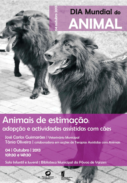 Biblioteca assinala Dia Mundial do Animal